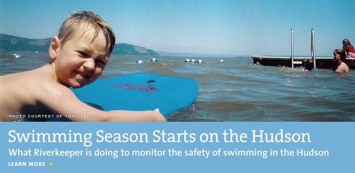 Swimming Season Starts on the Hudson